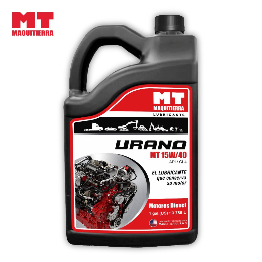 Lubricante URANO MT 15W 40 API CI-4